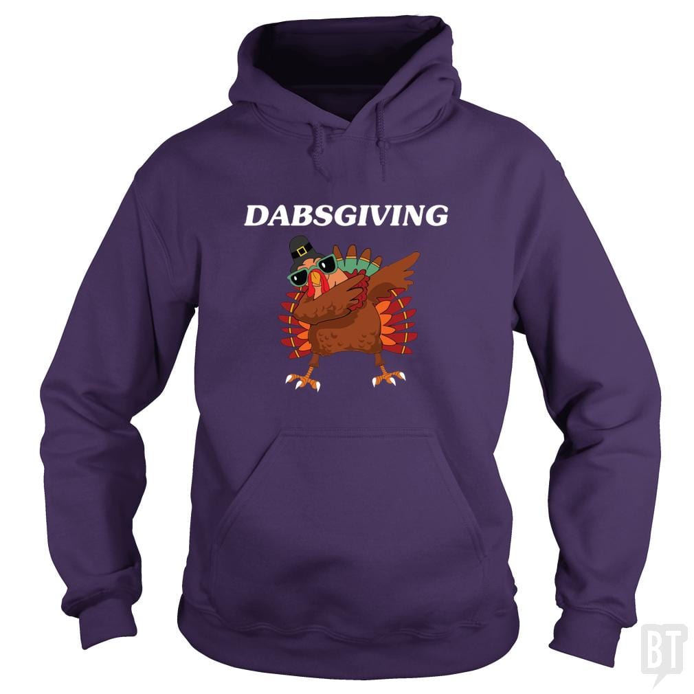 Dabsgiving Dabbing Turkey Thanksgiving Hoodie