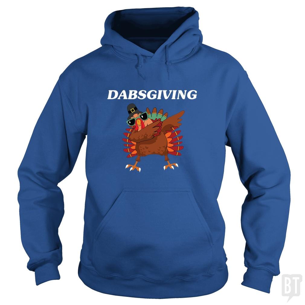Dabsgiving Dabbing Turkey Thanksgiving Hoodie