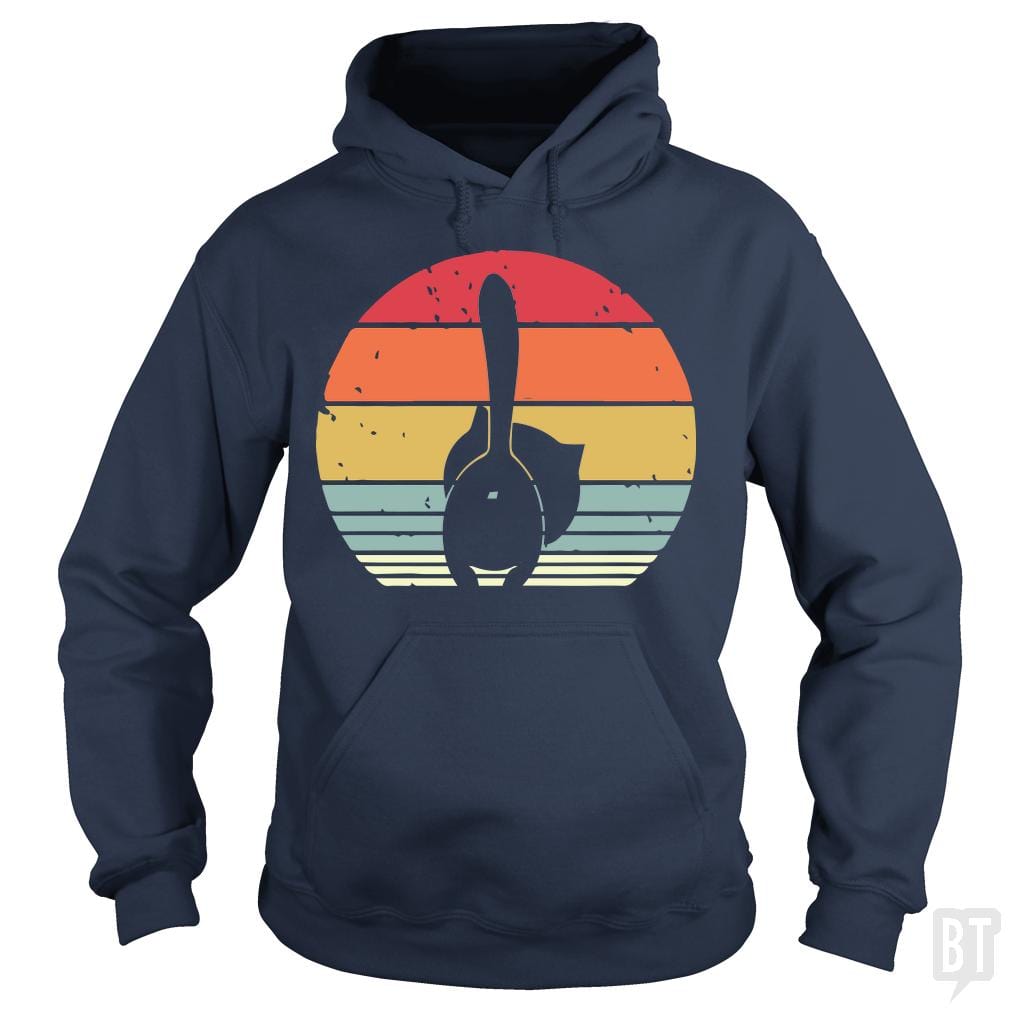 Cat Back Retro Hoodie