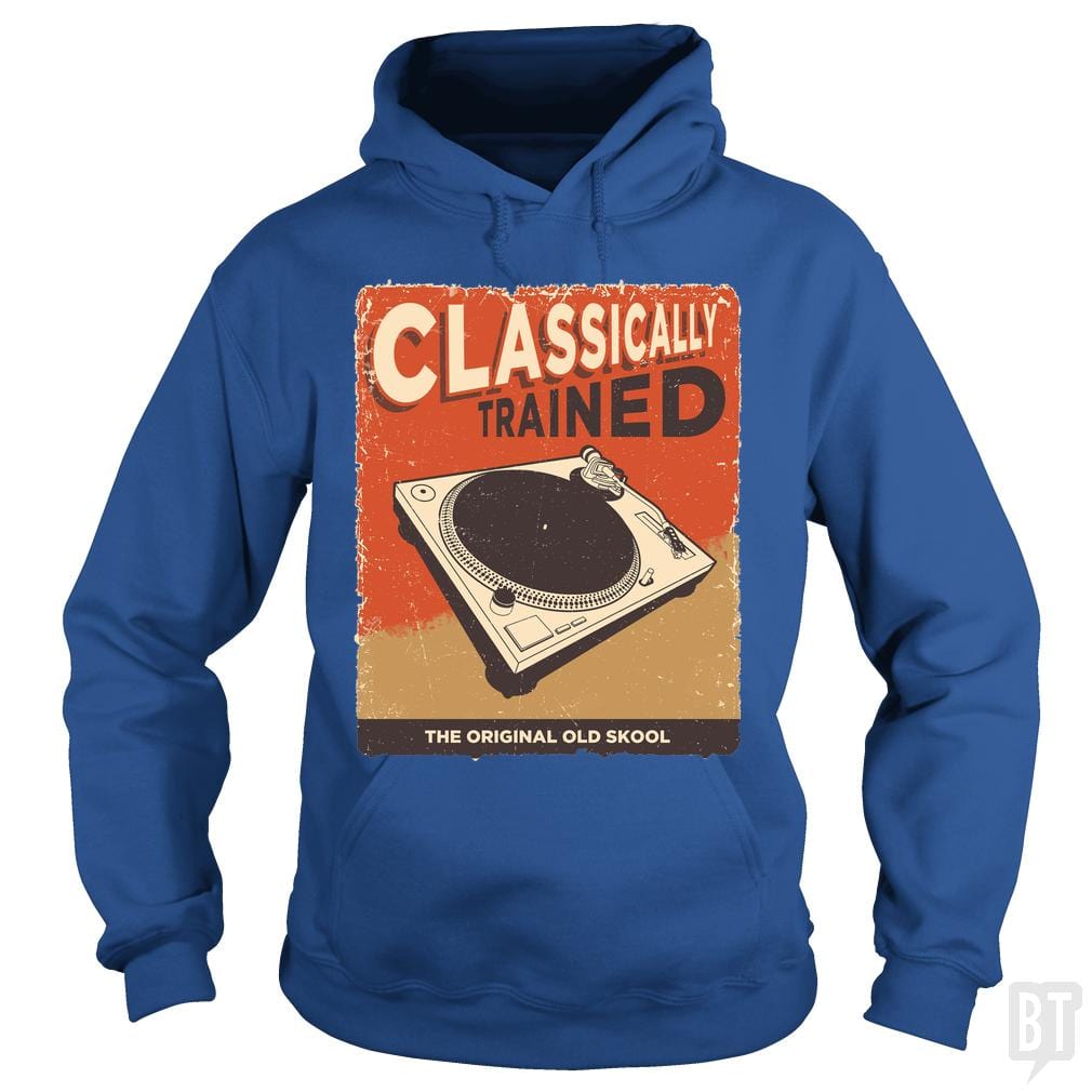Classically Trained Vintage Turntable Hoodie