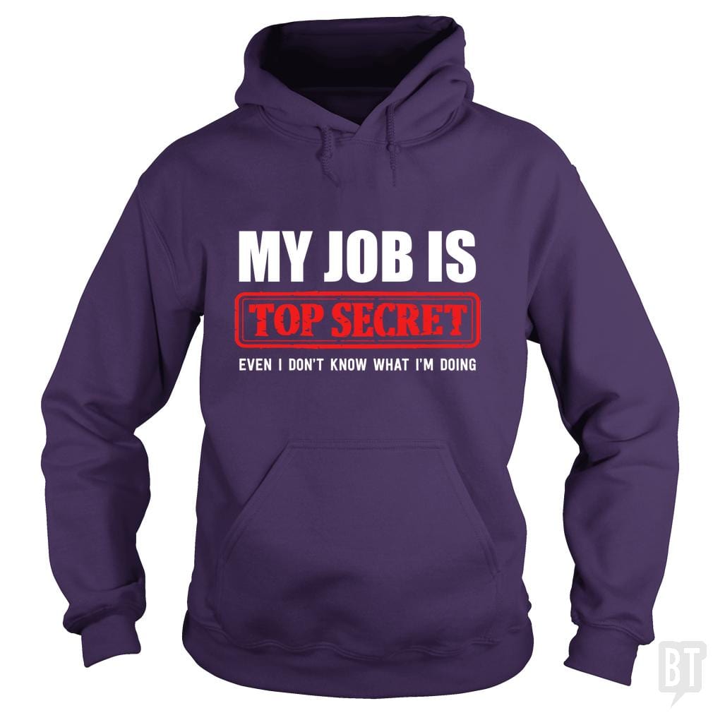 Top Secret Job Hoodie