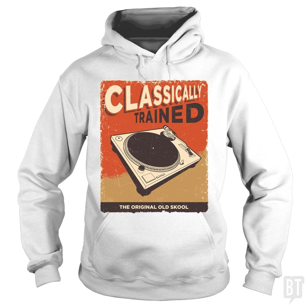 Classically Trained Vintage Turntable Hoodie