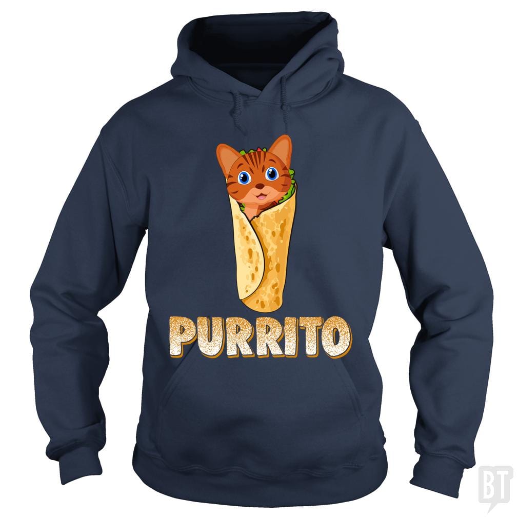 Purrito Cat Hoodie
