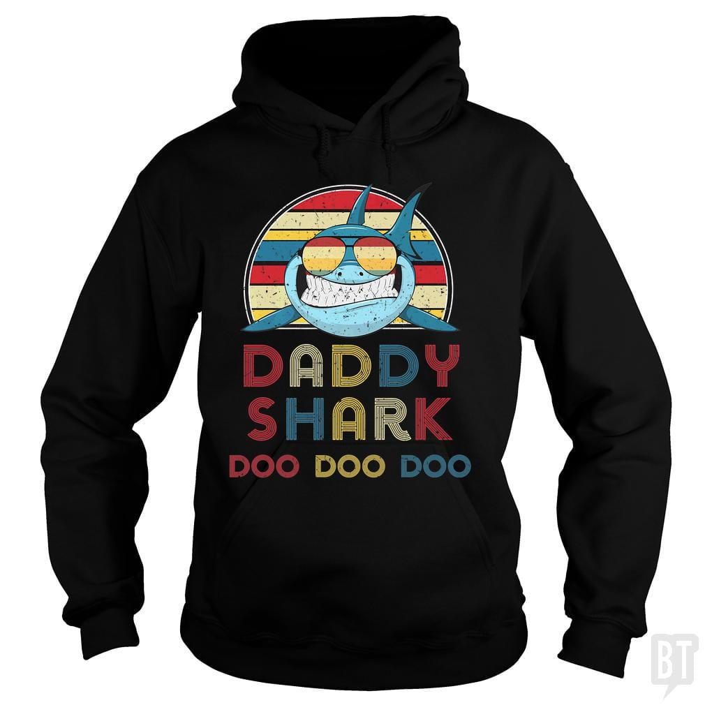 Daddy Shark Hoodie