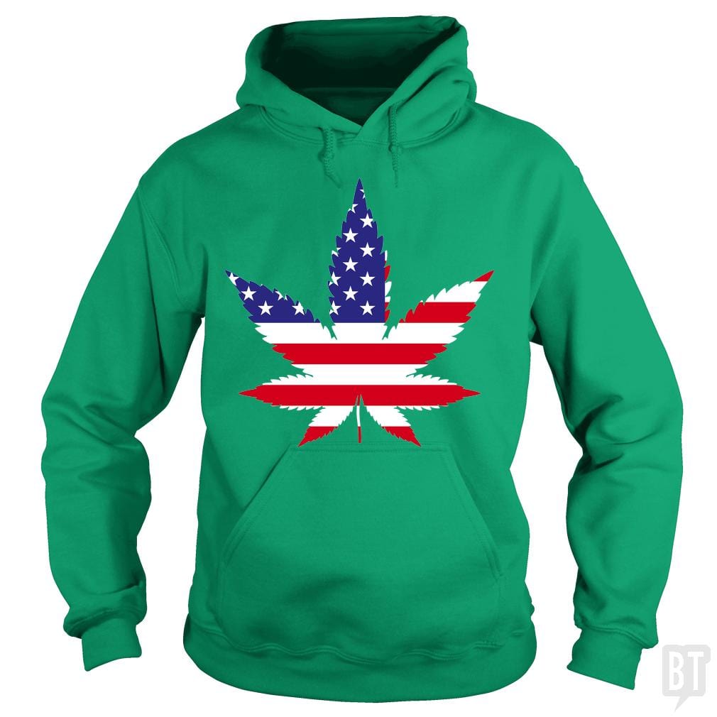 American Weed Hoodie