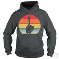 Cat Back Retro Hoodie