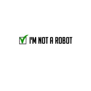 Not a Robot Hoodie