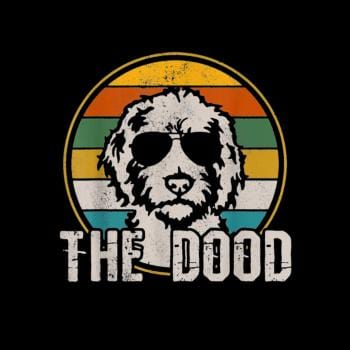 The Dood Vintage Retro Dog Hoodie