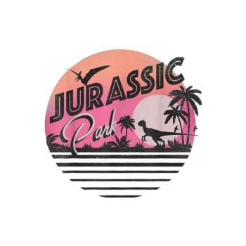 Retro 90's Dinosaur Scene Hoodie