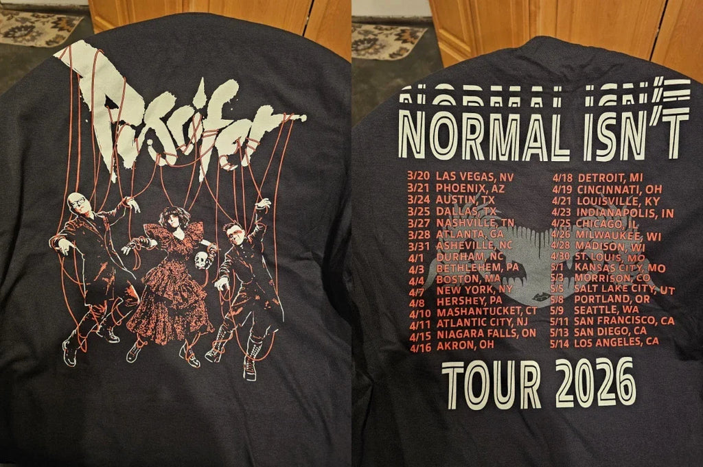 HOT - Puscifer The Normal Isn'T Tour 2026 T-Shirt Size S-5XL