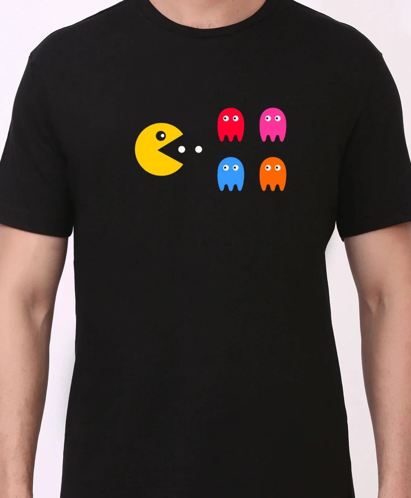 Cute Trendy Vintage T-Shirt "pacman" Unisex