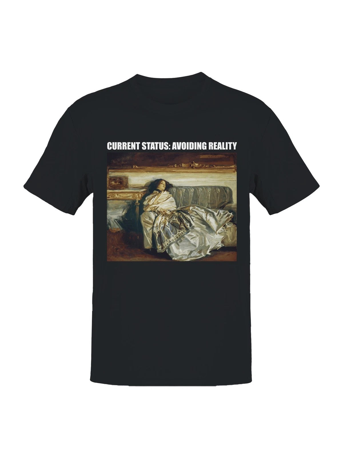 Current Status: Avoiding Reality Men's T-shirt