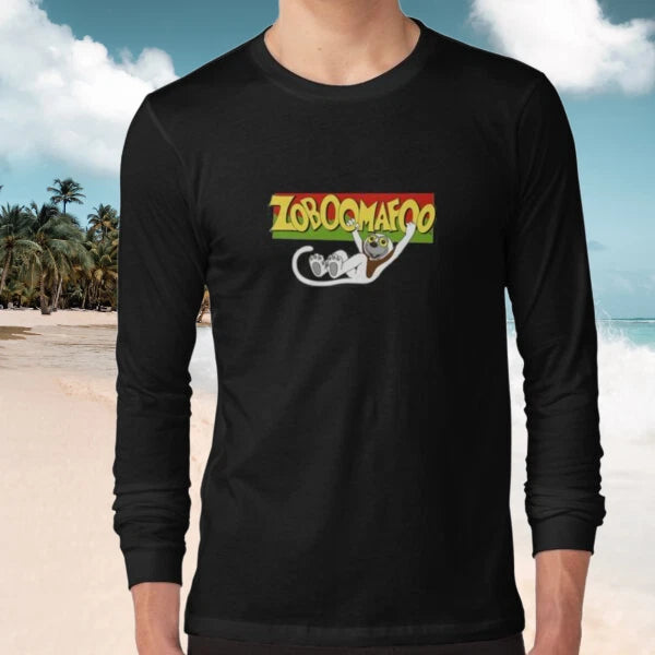 zoboomafoo Logo American Long Sleeve T-Shirt Funny Size S to 5XL