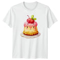 Cute Kawaii Cake T-Shirt Summer Dessert Gift For Him And Her