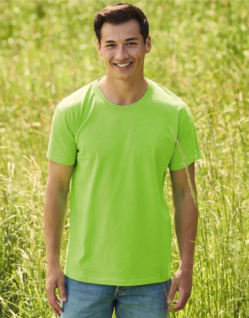 Fruit Of The Loom Mens Valueweight T-Shirt Workwear Short Sleeve Cotton Tee Top