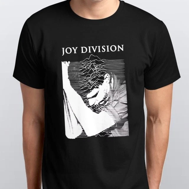 Musically Joy Division Punk Music Mens T-SHIRT S M L XL XXL 3 4 XL colours Black