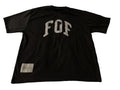 Fourtune Over Fame "FOF" Black Men's XL T-Shirt Minimalistic Essential Fashion
