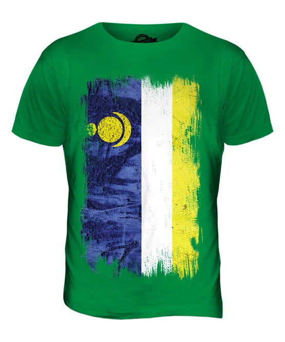 BURYATIA GRUNGE FLAG MENS T SHIRT TEE SHIRT XS S M L XL 2XL 3XL 4XL 5XL