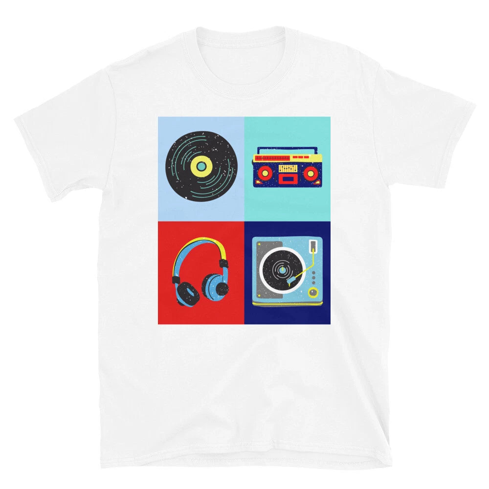 Vintage DJ Pop Art - Art of DJ T-Shirt, Unisex