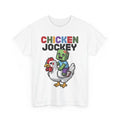 Chicken Jockey Zombie Pixel Art Zombie Gamer Style T-Shirt