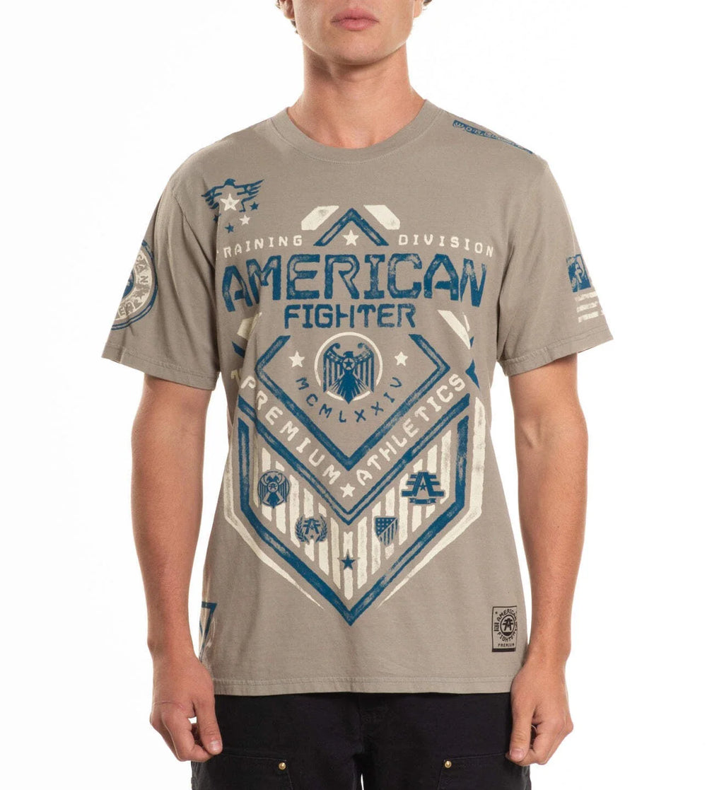 American Fighter Men's T-shirt North Dakota Artisan