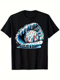 Baseball Donut Graphic T-Shirt – Fun Sports