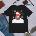 Funny Beer Can Snowman Christmas Winter Xmas Bar Party Unisex t-shirt
