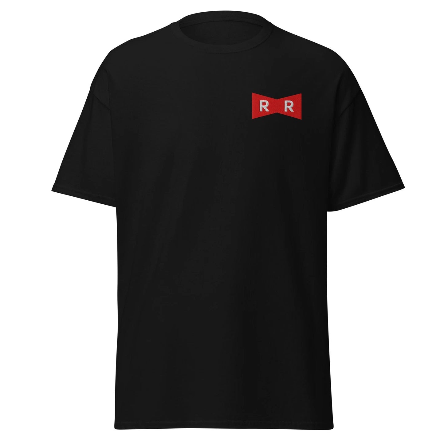 Dragon Ball Z Android 17 Red Ribbon Army Anime Cosplay Costume Embroidered Shirt