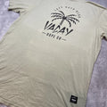 Dope Mens Lazy Days Club Vacay Tee T-Shirt Size L Pale Green Snowboard Ski
