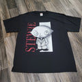 Y2K Vintage Stevie Griffin Swag Scarface Parody Family Guy Tee Shirt Size XL