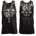 Xtreme Couture Affliction Men's Tank BOLD CIPHER Black Tattoo Biker S-5XL