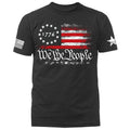 We The People US Flag American Pride Patriotic Graphic T-shirt