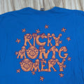 Ricky Montgomery Another Rick In The Wall Tour T Shirt 2XL Blue Music Band