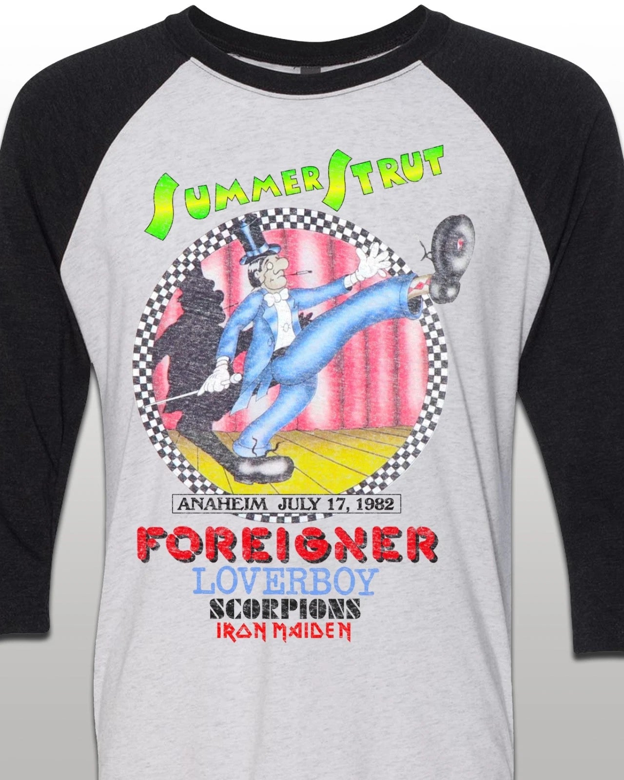 Summer Strut 1982 Anaheim Tour Tee – Rock Music Festival Unisex SM-XXL