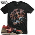 Shirt To Match SB Air Trainer 1 Arts-Rec Limestone Unisex Tee Lion Shirt