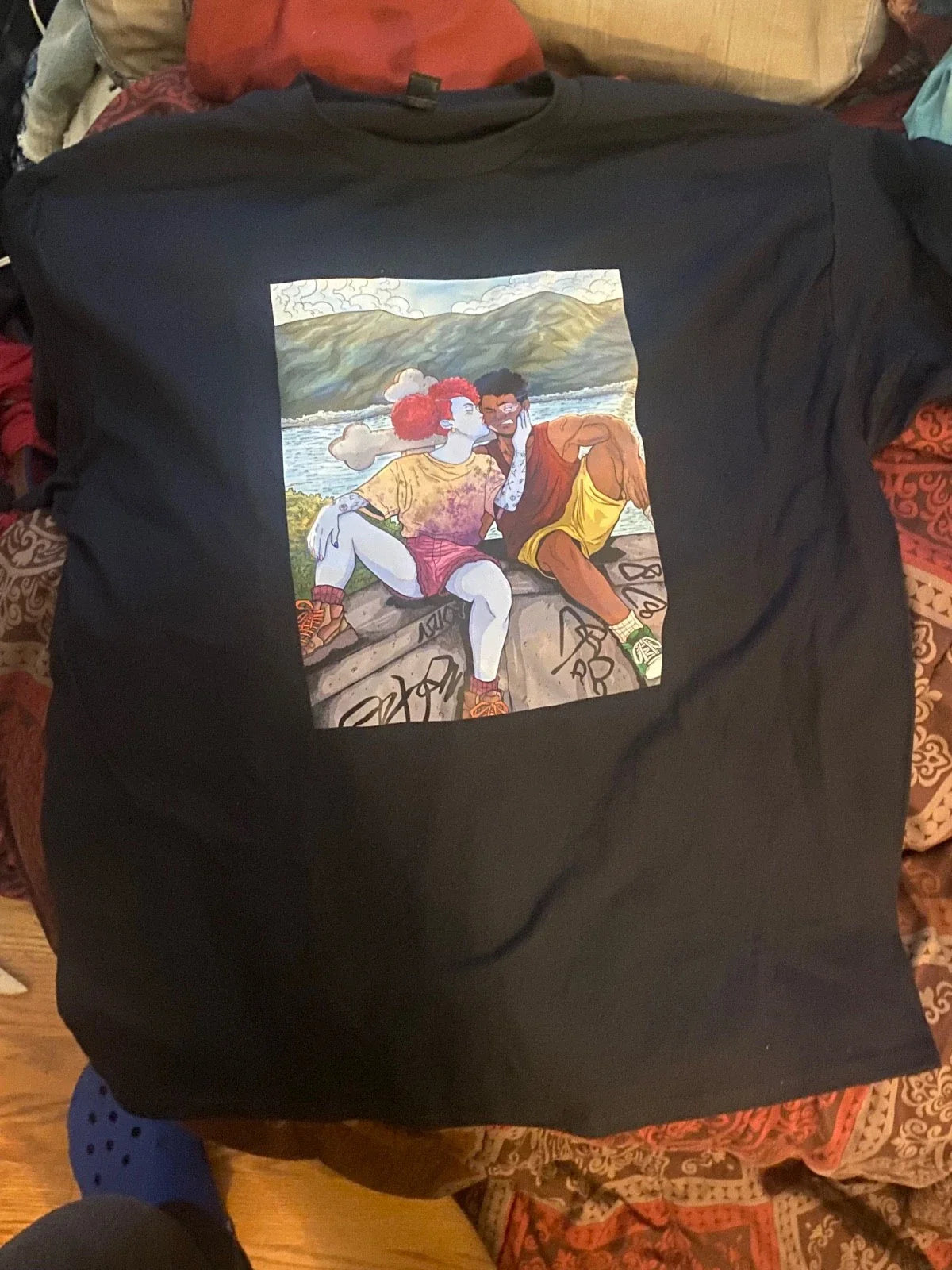 Merch that I made that comes in many different looks.