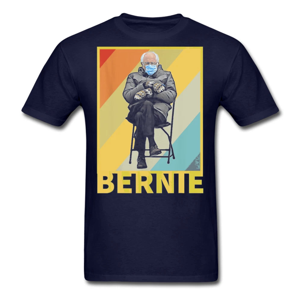 Bernie mittens meme bernie sanders cold inauguration funny T-Shirt Size S-6XL