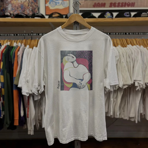 90s Picasso The Dream Aged T-Shirt White L