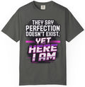 Funny Perfection Quote T-Shirt Retro Gaming Graphic Tee Streetwear 1717
