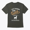Coffee With My Chihuahua T-Shirt Made in the USA Size S to 5XL