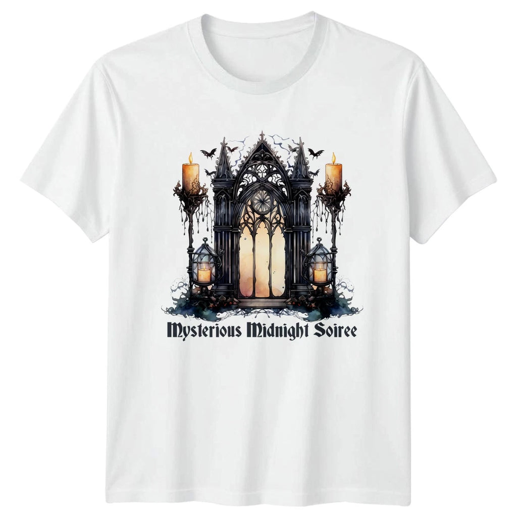 Mysterious Midnight Soiree T-Shirt Gothic Halloween Gift For Him And Her