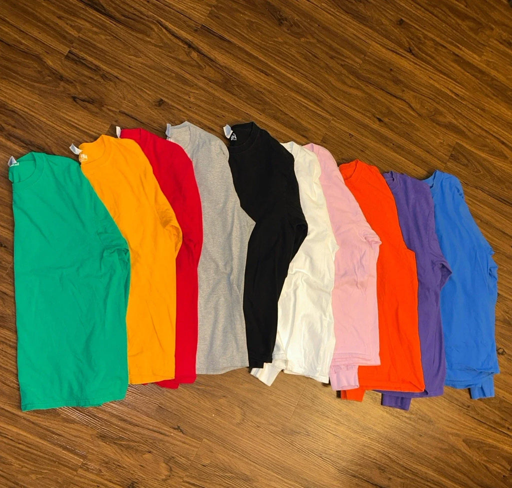 Joes USA Mens Crew Neck Long Sleeve T-Shirt