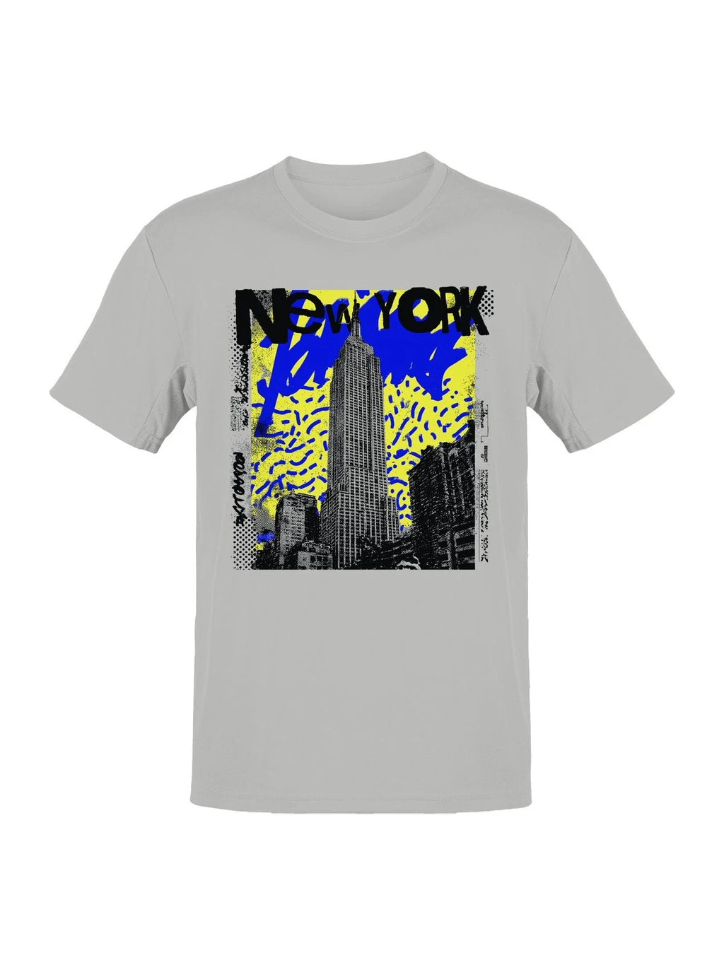 New York Skyline Pop Art Design Men's T-shirt
