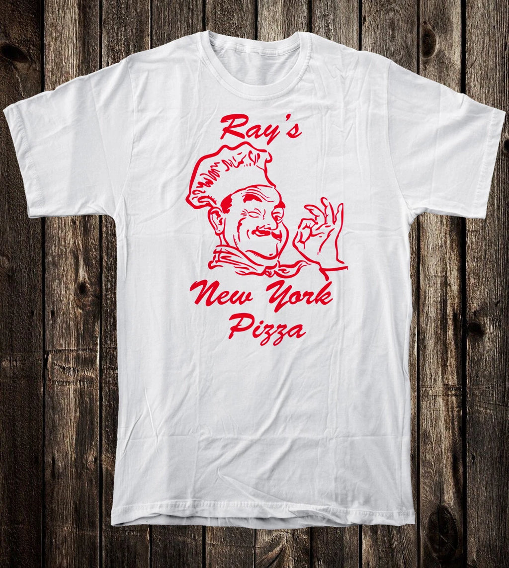 Retro Art Tee T Shirt 100% Cotton NYC New York City Rays Pizza Box Guy