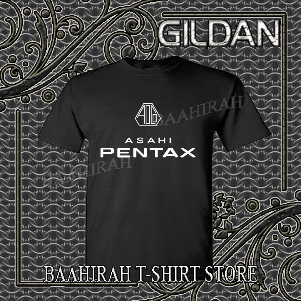 New Asahi Pentax Camera Logo T-Shirt Funny Logo TEE T-Shirt Size S to 5XL