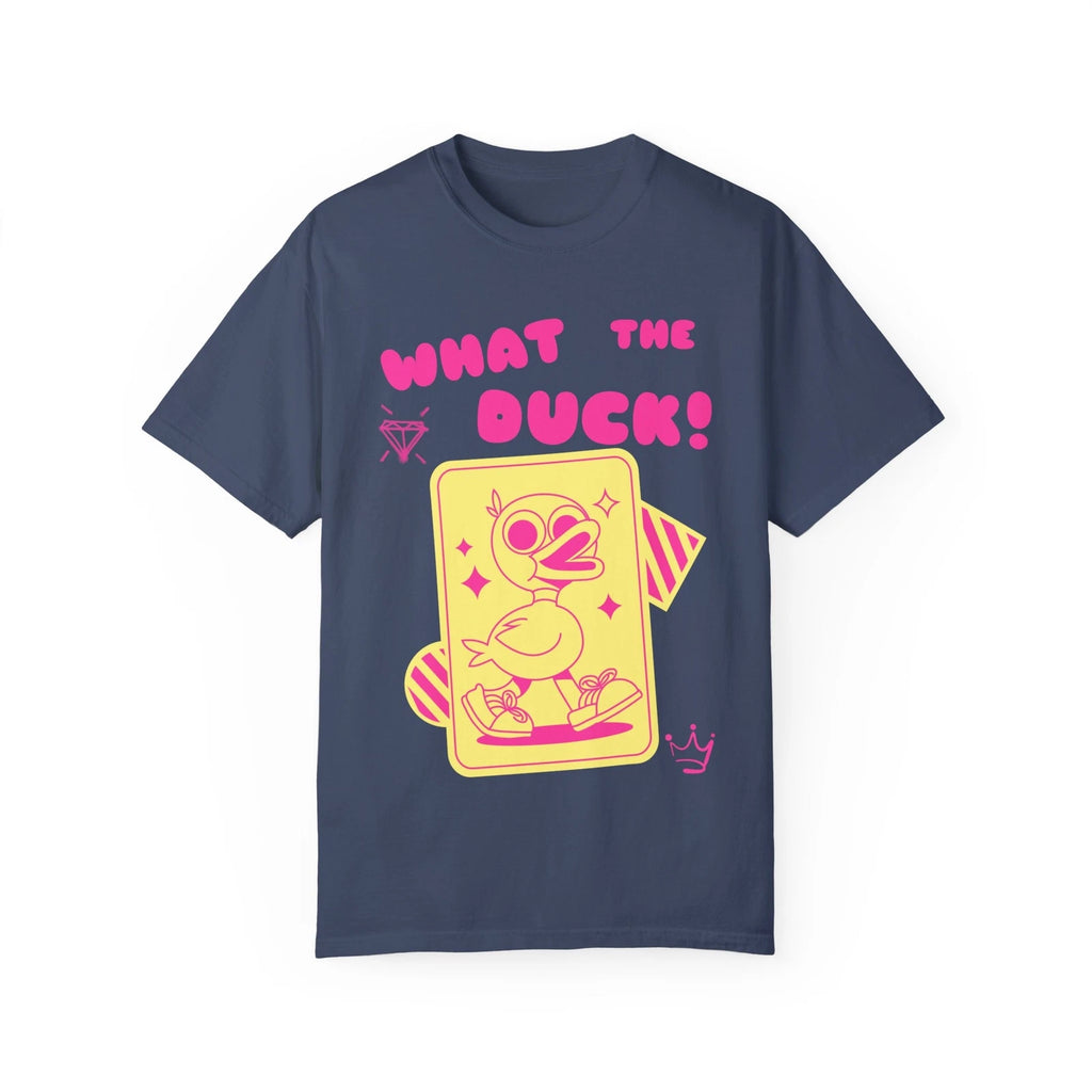 Funny Quote Unisex T-shirt, What the Duck Tee, Humorous Graphic Shirt, Sarcastic
