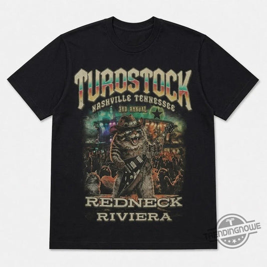 2026 Redneck Riviera Wearing Turdstock Shirts