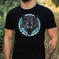Mens Fox Samurai Motif Cotton T-Shirt Size XS to 5XL
