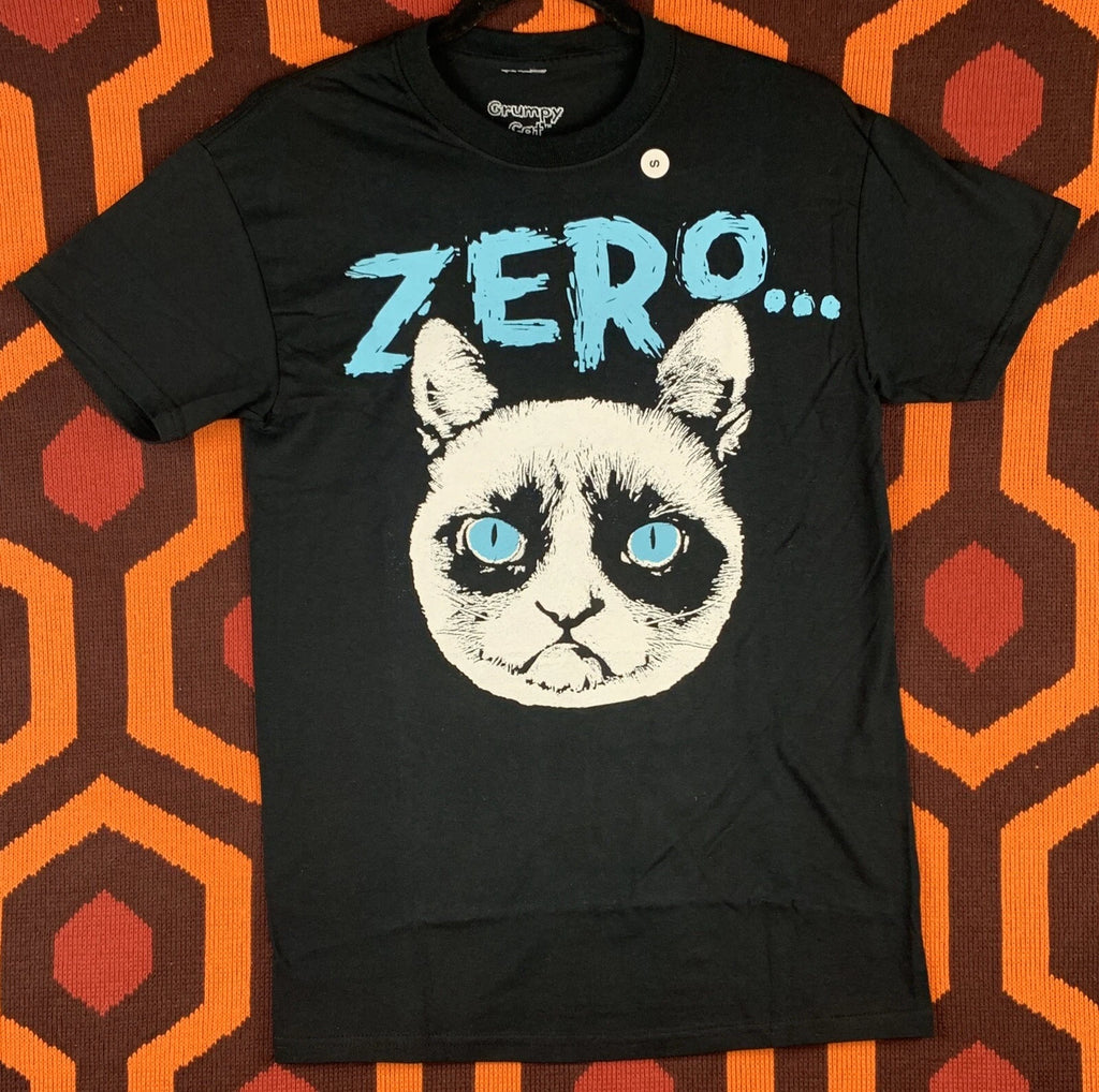 Grumpy Cat t-shirt Men’s Small ZERO Fs Given