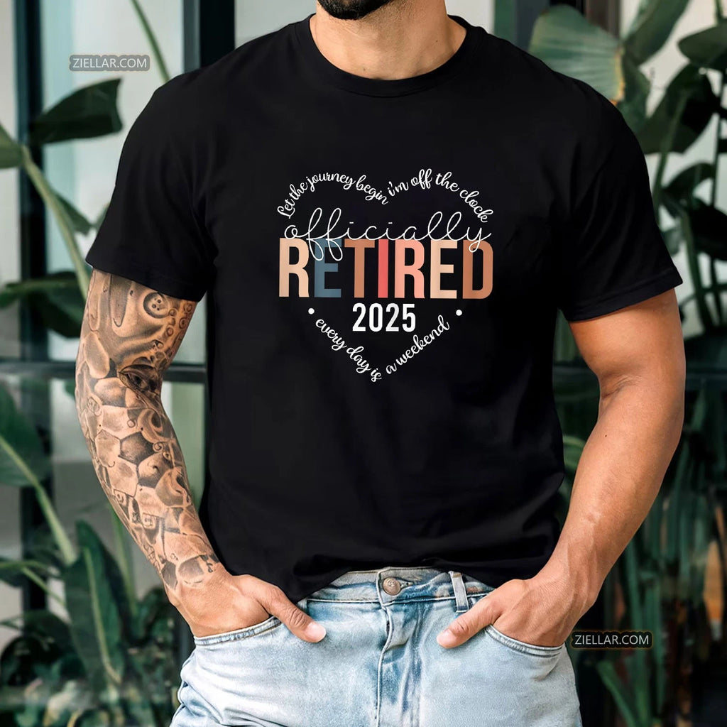 Funny Retirement T-Shirt for Women Proud Retired Life Quote Graphic Tee